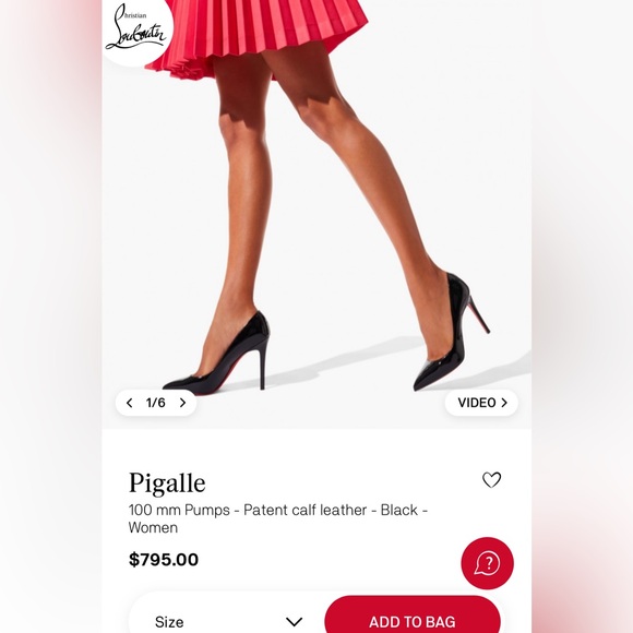 Christian Louboutin NEVER USED heels - Picture 4 of 7